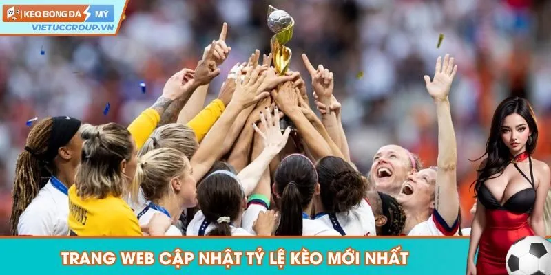 Website cập nhật thông tin liên tục về tỷ lệ kèo